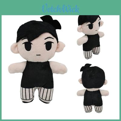 Omori Sunny Game Plush Toy- Perfectly Reproduced Horror Theme Brunette Villain Doll For Home Decorations And Gifts