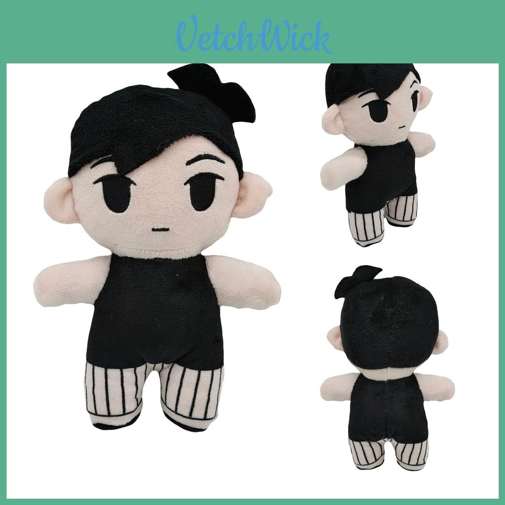 Omori Sunny Game Plush Toy- Perfectly Reproduced Horror Theme Brunette Villain Doll For Home Decorations And Gifts