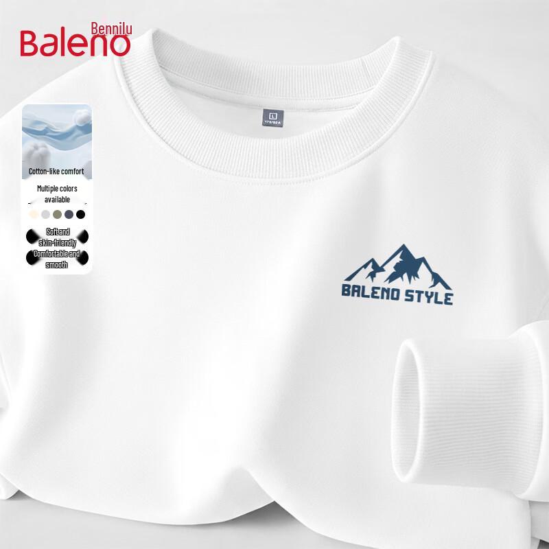 

Baleno Men s American Casual Round Neck Sweatshirt S
