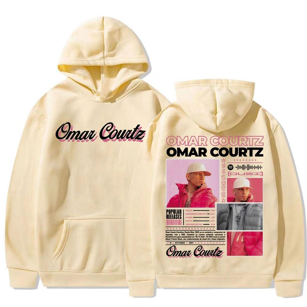 Rapper Omar Courtz Primera Musa 2025 Fall/Winter New Hot-seling Hoodie Unisex Retro 90s Hip Hop Punk High Quality Casual Hoodie