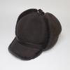 Women Fur Lamb Wool Warm Thick Earflaps Bomber Hats Girls Fur Baseball Cap Russian Unisex Hight Quality Hat Winter Leather Hat