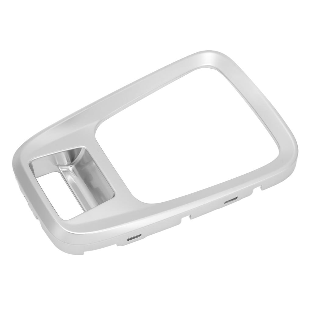 Gear Lever Surround Trim 7591L9 Silver Shifter Panel Cover Replacement for Peugeot 3008