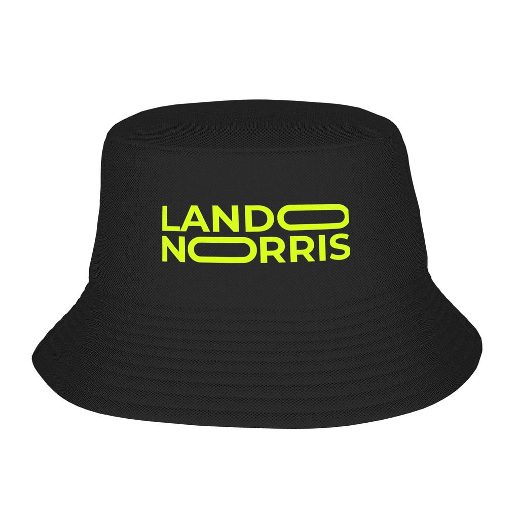 Gorące Letnie Nakrycia Głowy L-Lando N-Norris Kapelusz Bucket Hip Hop Kobieta Gorące Kapelusze Przeciwsłoneczne Kapelusz Boonie Lekkie Kapelusze Rybackie Sporty Na Świeżym Powietrzu