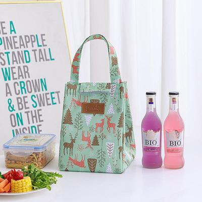 Korean Style Insulated Portable Lunch Bag for Students and Office Workers