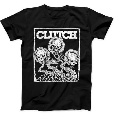 Clutch Stoner Rock Alternatywny Metal Retro Muzyka Prezent Czarny T-shirt 448
