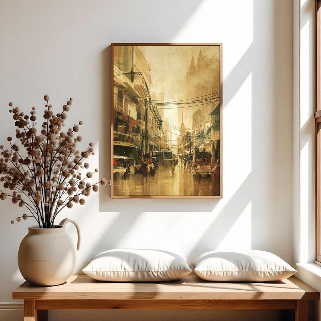 Poster City Abstraction