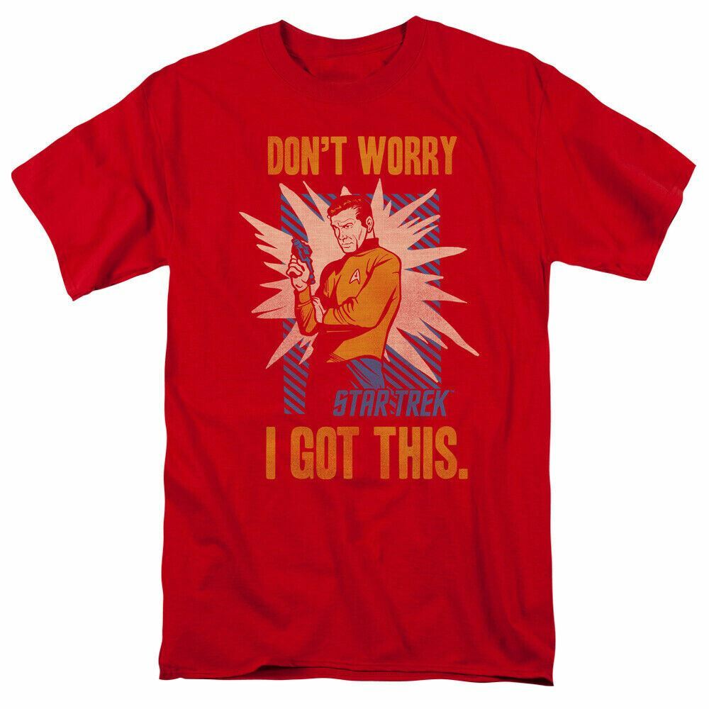 

Star Trek Got This T Shirt Licensed Sci-Fi TV Show Classic Adult Tee New Red M
