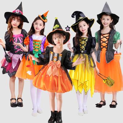 Kinder Hexe und Prinzessin Halloween Kostüm Kleid