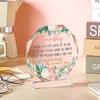 Spiareal Gift for Friend Friendship Women Friend Friendship Birthday Cheer up Gift Acrylic Heart Butterfly Keepsake Paperweight for Home Office Table