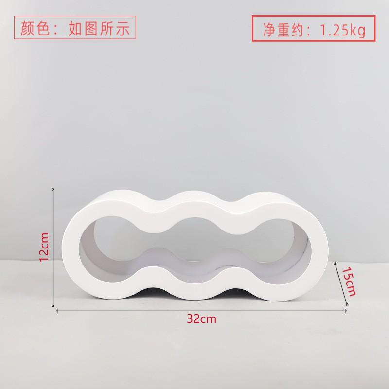 Modern Minimalist S-Shaped Metal Wine Rack