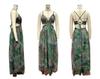 Cross2026 Europe Spring/Summer Mesh Print Spaghetti Strap Dress - INS Vacation Casual Party Style
