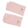 Manicure Gloves UV Protection Stretchy Breathable Fingerless Fiber Cotton Nail Lamp Gloves for Home