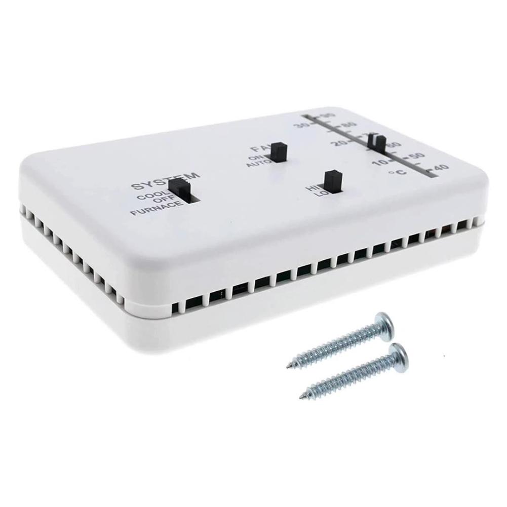 RV Analog Thermostat Cool Only/Furnace Beautiful RV Thermostat 12V DC for Dometic 3106995.032