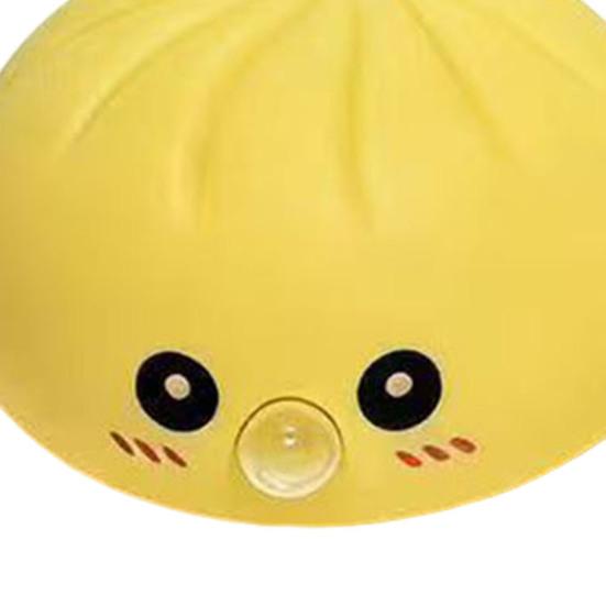 Rice Dumpling Squeeze Toy Soft Stress Relief Balls Cute Blow Bubbles Shape Skin-Friendly Fidget Toy for Adults