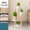 Minimalist Solid Wood Ladder Plant Stand