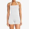 Fashion Fitness Suit Halterneck Beauty Back Yoga Clothes Naked Women Sense Sports Running Belt Chest Pad Two-piece Set Quick-Drying High Elastic