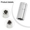 Slotted Ratchet Lock Design 14 Socket Wrench Head Sleeve for Secure Grip 1pc