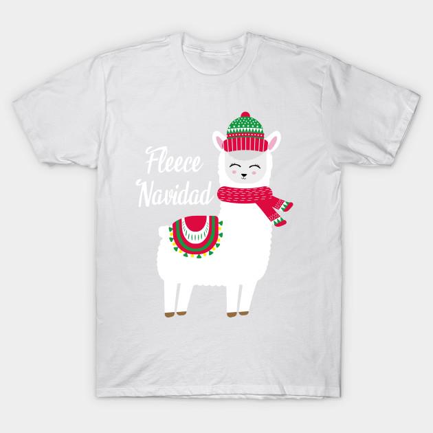 Buy T Shirt Women Fleece Feliz Navidad 