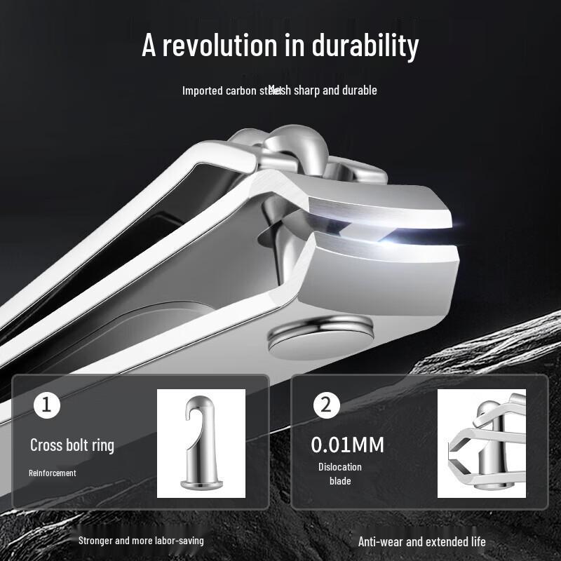 THREE SEVEN TL021 2-Piece Nail Clipper Travel Set