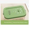 Record Time Vegetable Fruit Crisper Case Fresh-keeping Vegetable Washing Basin  Fridge