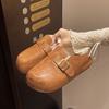 Moda Feminina Moda Cor Sólida Sapatos Rasteiros 2024 Novo Interior de Veludo Quente À Prova de Vento Lazer ao Ar Livre Confortável Chinelos Mocassins Femininos