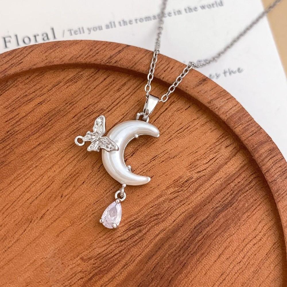 Pearl Ring Necklace for Women Clothing Accessories Sweater Chain Neck Chain  Valentine's Day gift