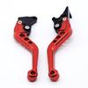 CNC Motorcycle Brake & Clutch Lever for AGILITY Models - Short Bull Horn Design