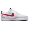 Nike Court Vision Low White University Red Women Sneakers Grey-Fog Black FD0284-100