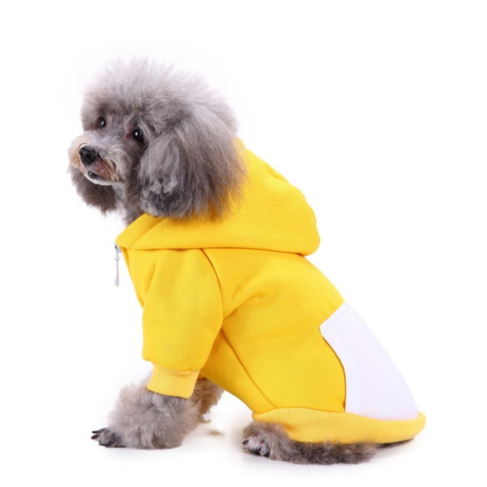 Pet dog clothes thermal sweater velvet four-legged clothes autumn and winter casual pet clothes small dog