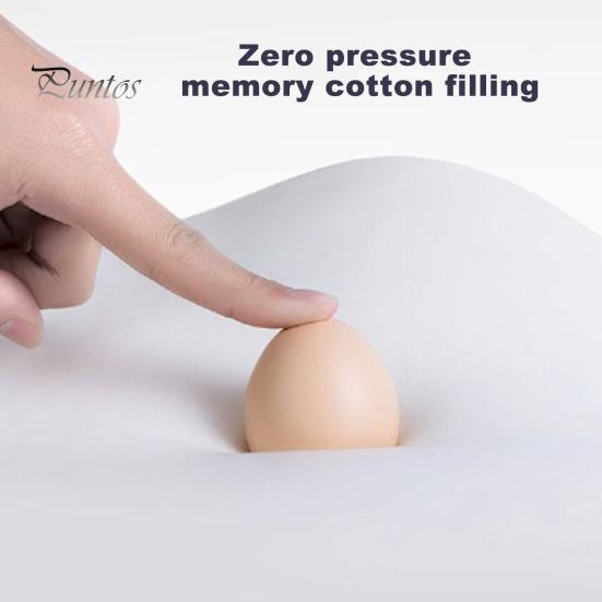 Travel Neck Pillow with Hood Memory Foam U-shaped Pillow with Adjustable Drawstring Breathable Neck Cushion for Airplane Car Long Flights Road Trips