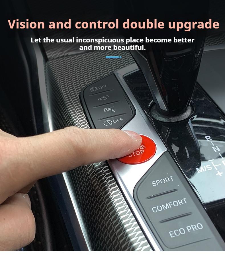 Car RED Start Engine Stop Switch Ignition Button Replacement Trim For BMW G20 X5 G05 X6 G06 X7 G07 G14 G15 G16 Z4 G29 F40 F44