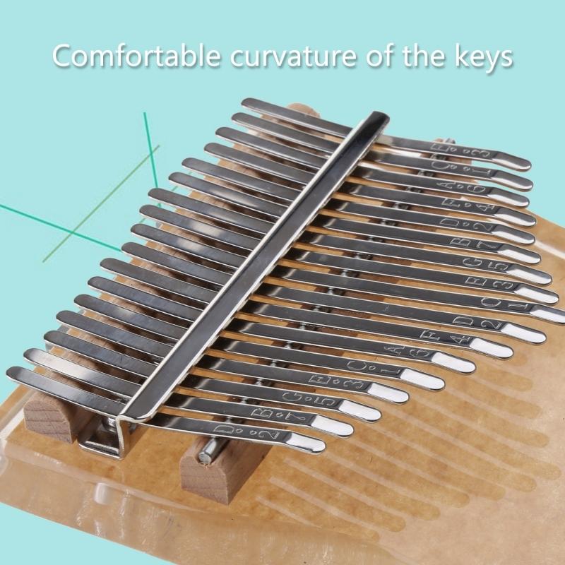 17 Keys Thumb Piano with Tuning Mallet, Mini Kalimba Musical Instruments, Finger Piano Gifts for Kids Adult and Beginner