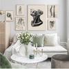 Anatomie Skelett Patent Vintage Poster Wand Kunstdruck Leinwand Malerei Nordic Poster Und Drucke Wand Bilder Für Wohnzimmer