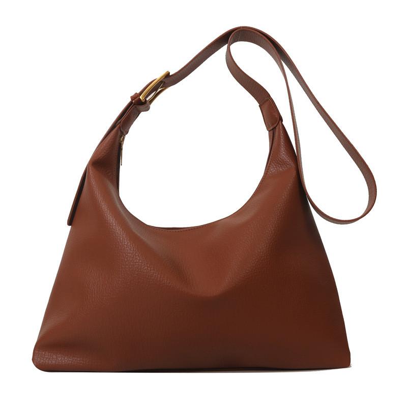 Chic Minimalist Large Pu Shoulder Bag For Women Perfect For Daily Commuting