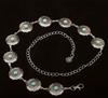 Pearl Hollow Metal Decor Waist Chain Women Waist Accessory With Clasp Lobster