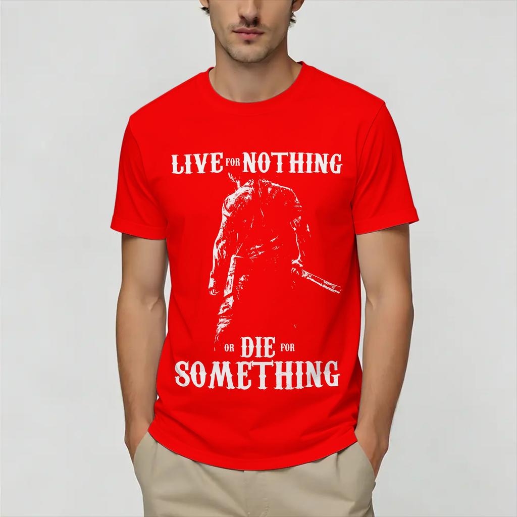 Vintage TShirt Beach John Rambos Popular TShirts Pure Cotton Tee Shirt for Unisex Awesome Design Short Sleeve Top Tees