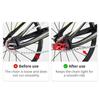 Verstellbarer Single-Speed-Kettenspanner Aluminium Zink Zinklegierung Faltrad Kette Befestigung CNC Radsport