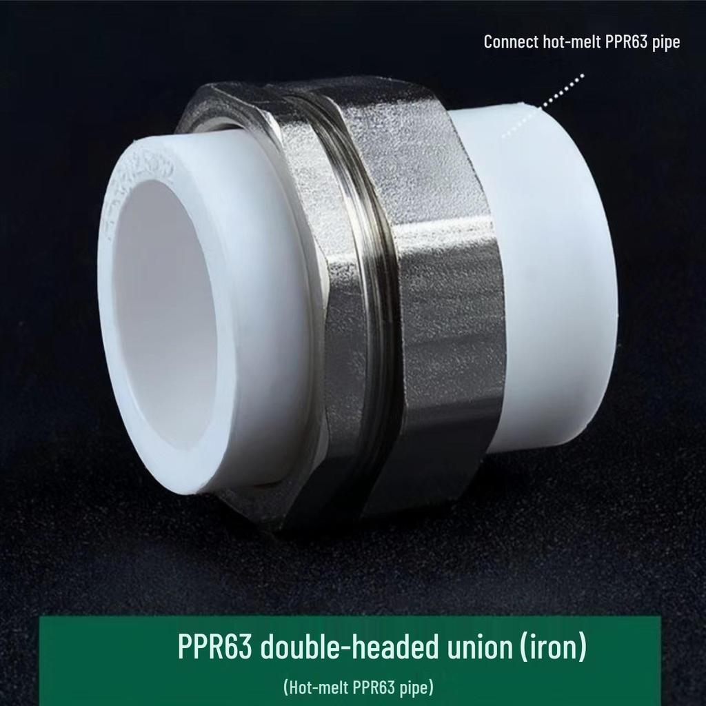 PPR Měď Železo Šroubení, Vnitřní & Vnější Závit, 20-110mm, Oboustranný PPR Železný Konektor