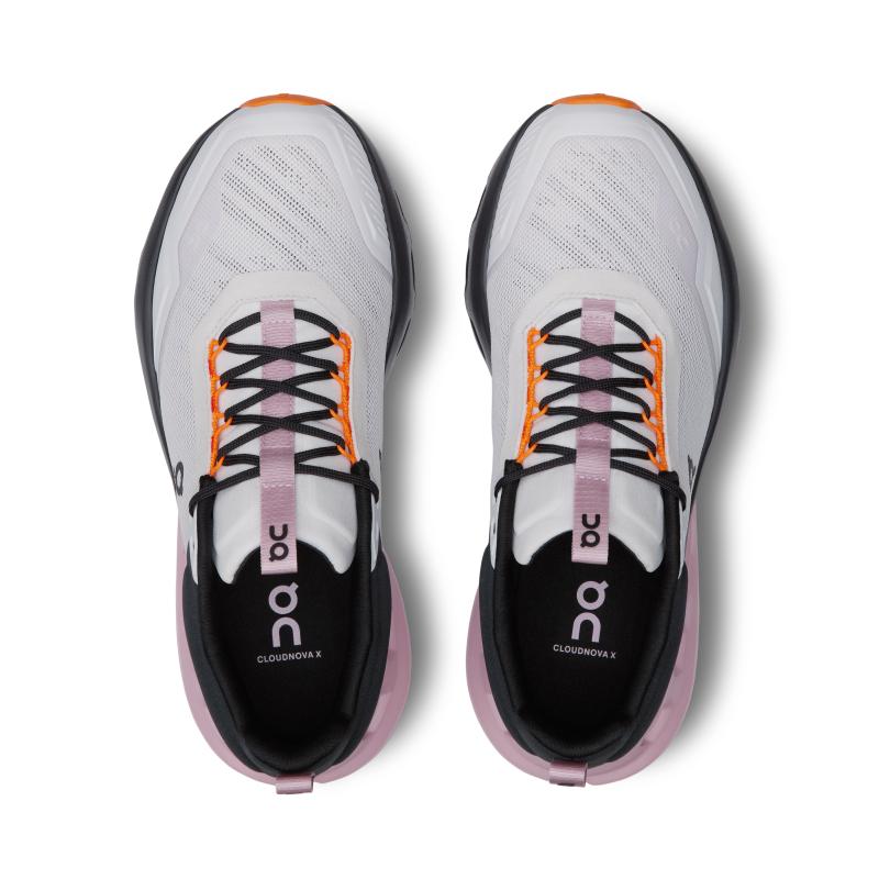 ON  Cloudnova X Frost Orange Women Sneakers White 3WE30412727