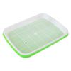 Hydroponische Microgreens-Sprossschale Samenkeimschalen Weizengras-Anzuchtschalen für den Hausgarten Erdeloses System R9R8