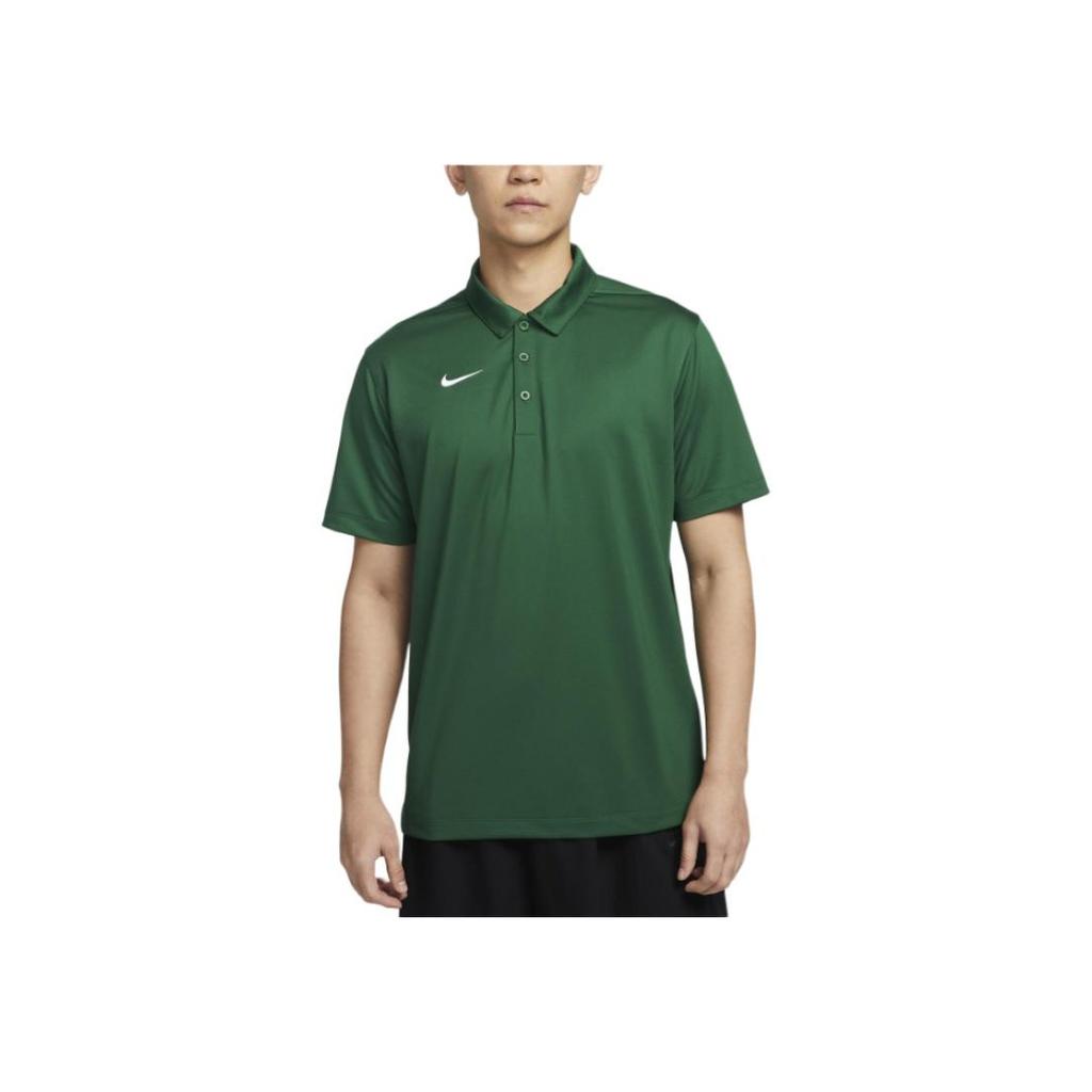 Nike Dri-Fit Soft Fashion Short Sleeve Polo Shirt Men Tops Canyon-Green IB8831-341