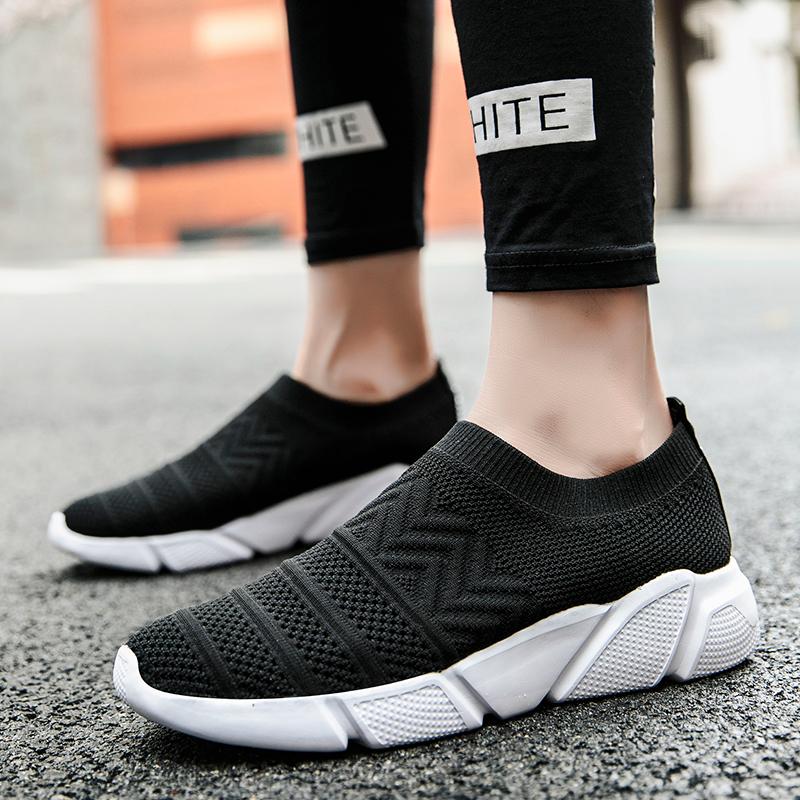 Large Size Couple's Anti Slip Wear-resistant Breathable Fashion Socks Outdoor Sports Shoes Casual Shoes One Foot Push