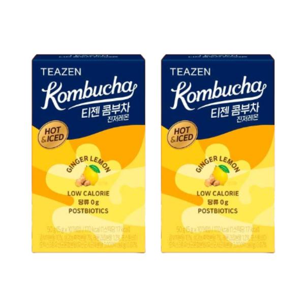 

Teazen Hot-Kombu Ginger Lemon 5 г X 10 палочек в коробке (10 вариантов) #20sticks