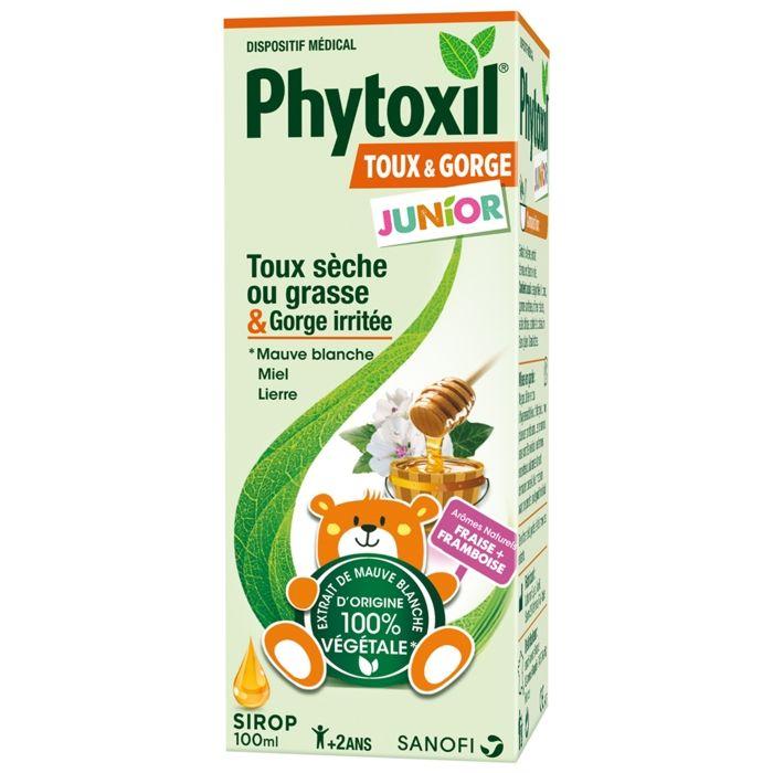 Phytoxil Mauve/Blanche Sirop Toux Junior Sanofi 100Ml - Image 2