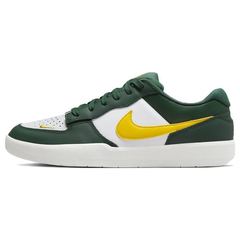Nike Sb Force 58 Premium Gorge Green Tour Yellow Skateboard Shoes DH7505-300