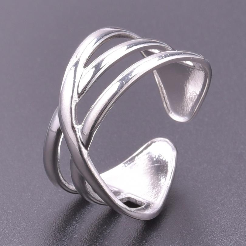 Serpent Snake Ring Stainless Steel Jewelry For Women Girl Punk Accessories Titanium Rings Animal Bague Femme Wedding Party Gift