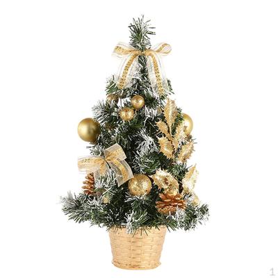 Tischkünstlicher Weihnachtsbaumschmuck HALTBAR 15,7"