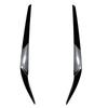 Car Headlights Eyebrow Eyelids Trim Cover For 5 Series G30 525I 530I 2017- Car Stickers Trim Decoration Replacement B