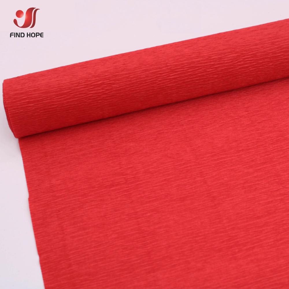 15 Colors 250x25cm Colored Crepe Paper Roll Origami Crinkled Crepe Paper DIY Flowers Decoration Gift Wrapping Paper Fold Crafts