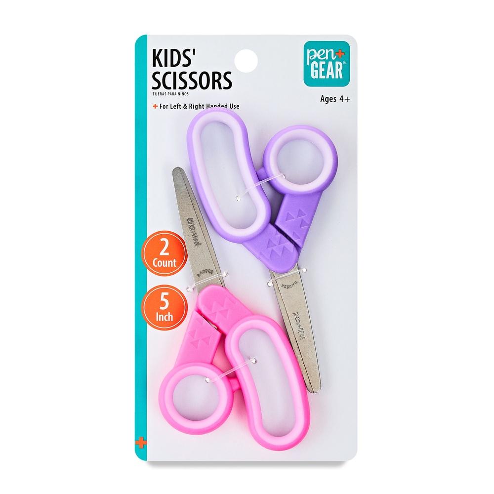 (7 Pack Pen Gear 5in Blunt 2pk Pink/Purple Scissors 153510-4009